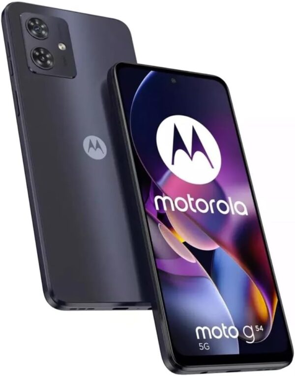 Motorola Moto G54 5G Dual SIM | 8+256GB ROM | GSM Unlocked Smartphone | 6.5" 120Hz IPS LCD Display | Android 13 | 50MP Camera | Li-Po 6000 mAh Battery | International Model - (Spatial Black) - Image 4
