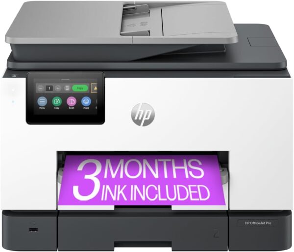 HP OfficeJet Pro 9135e All-in-One Printer, Color, Printer-for-Small Medium Business, Print, Copy, scan, fax, Wireless 3 months of Instant Ink included; Two-Sided Printing; Two-Side