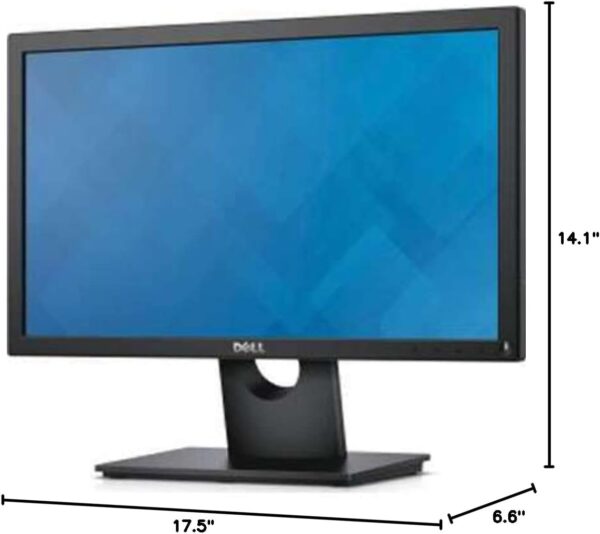 Dell E1916HV VESA Mountable 19" Screen,XGA Wide, LED-Lit Monitor,Black - Image 7