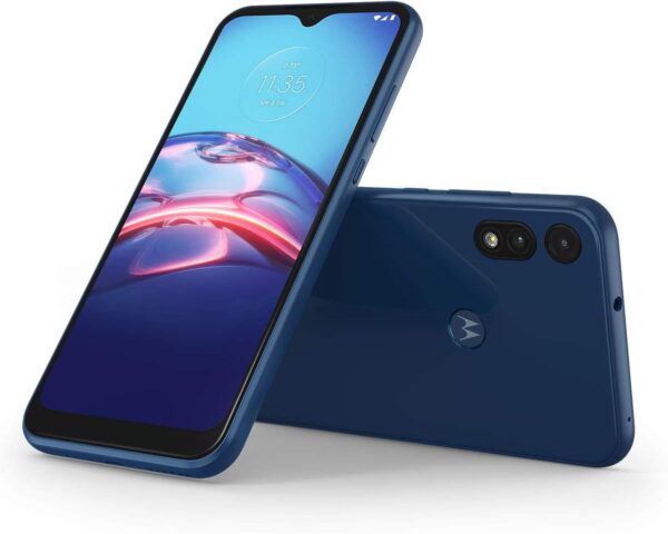 Moto E | Unlocked | Made for US by Motorola | 2/32GB | 13MP Camera | 2020 | Blue - Image 4