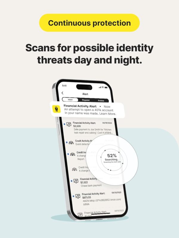 Norton 360 with LifeLock Select Bundle, 1 Year Subscription - 10 Devices - All-in-One Protection for your Devices, Online Privacy, and Identity, Activation Required [Subscription] - Image 3