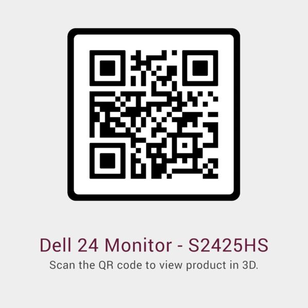 Dell S2425HS Monitor - 23.8 Inch, FHD (1920x1080) Display, 100Hz Refresh Rate 15001 Contrast Ratio, TÜV Rheinland Eye Comfort 4 Star, Integrated 2x5W Speaker, Height/Tilt/Swivel/Pivot - Ash White - Image 5