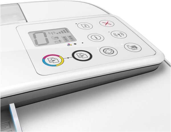 HP DeskJet 3755 Compact All-in-One Wireless Printer, HP Instant Ink, Works with Alexa - Stone Accent (J9V91A) - Image 5