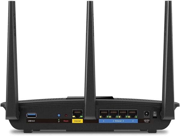 Linksys EA7300 Max-Stream AC1750 Dual-Band Wi-Fi Router, Gigabit Ethernet Ports, 1,500 square-foot Range, 10 Devices, MU-MIMO (Black) - Image 2