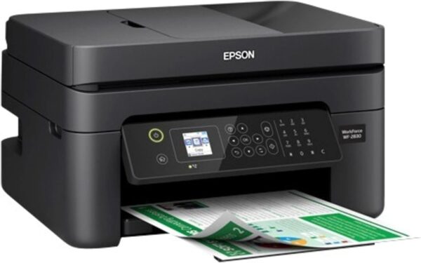Epson Workforce WF-2930 Wireless All-in-One Printer with Scan, Copy, Fax, Auto Document Feeder, Automatic 2-Sided Printing and 1.4" Color Display - Image 3