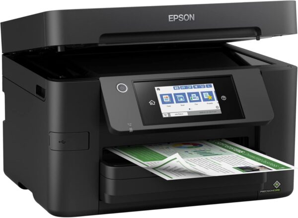 Epson WorkForce Pro WF-3820 Wireless All-in-One Printer with Auto 2-sided Printing, 35-page ADF, 250-sheet Paper Tray and 2.7" Color Touchscreen, Works with Alexa - Image 6