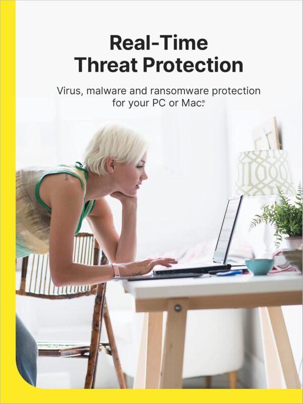 Norton AntiVirus Plus 2025, Antivirus software for 1 Device with Auto-Renewal - Includes Password Manager, Smart Firewall and PC Cloud Backup [Download] - Image 2