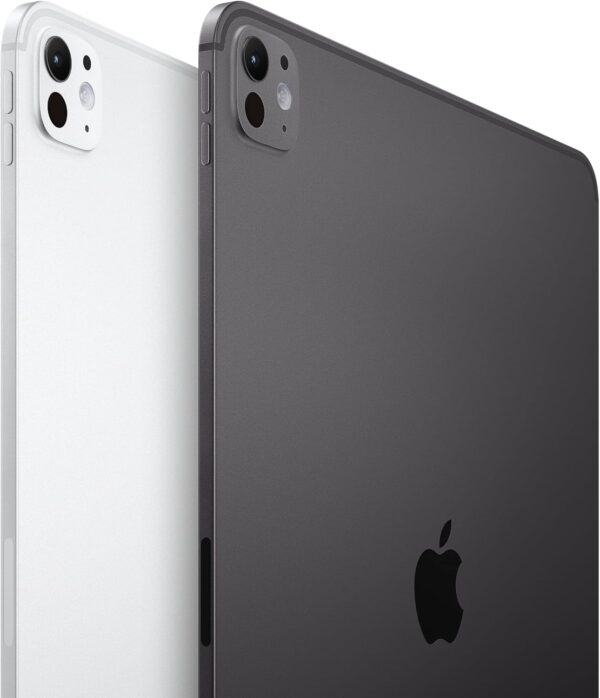 Apple iPad Pro 13-Inch (M4) Built for Apple Intelligence, Ultra Retina XDR Display, 256GB, 12MP Front/Back Camera, LiDAR Scanner, Wi-Fi 6E, Face ID, All-Day Battery Life — Space Black - Image 2