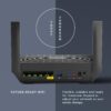 Linksys MR7350 Mesh Wi-Fi Router (Wi-Fi 6 Router, Dual-Band Wireless Mesh Router for Home Mesh Network) Future-Proof Fast Wireless Router (Renewed) - Image 7