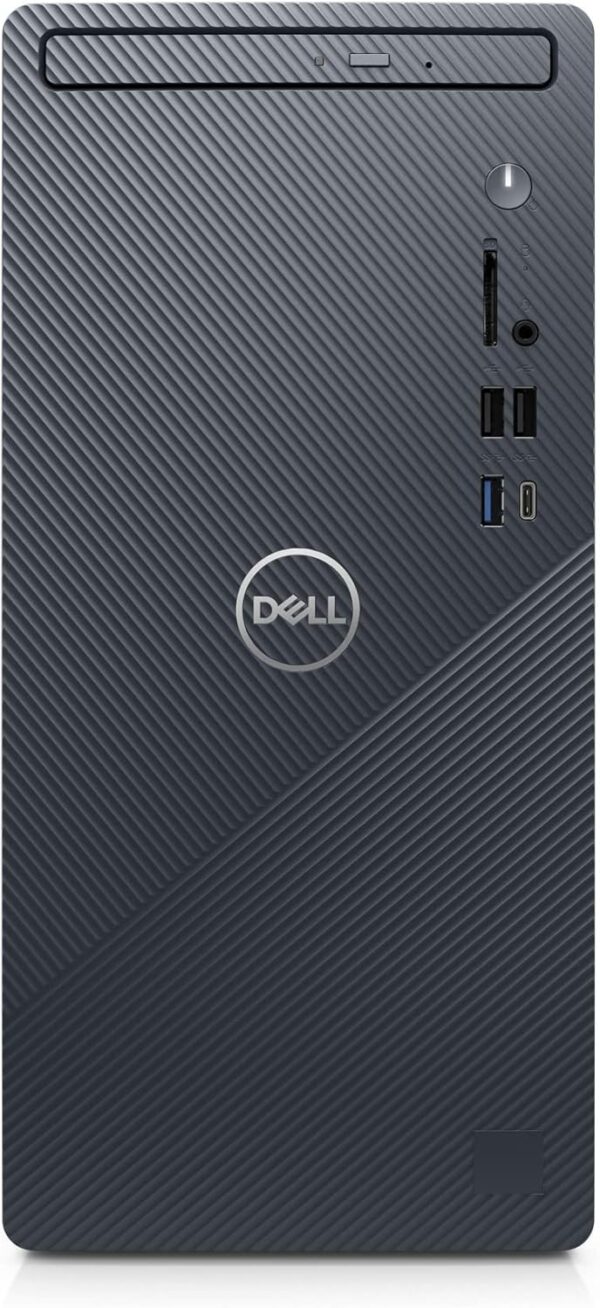 Dell Inspiron 3910 Desktop Computer Tower - 12th Gen Intel Core i5-12400, 16GB DDR4 RAM, 256GB SSD + 1TB HDD, Intel UHD Graphics 730, WiFi 6, HDMI, Bluetooth, USB-C, Windows 11 Home - Blue - Image 3