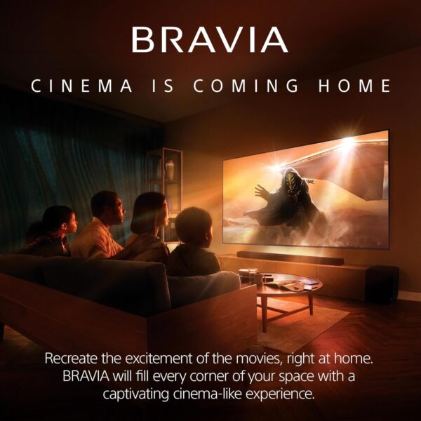 Sony 55 Inch 4K OLED TV BRAVIA 8 Smart Google TV with Rich Deep Colors, Dolby Vision HDR, Exclusive PS5 Features - Image 3