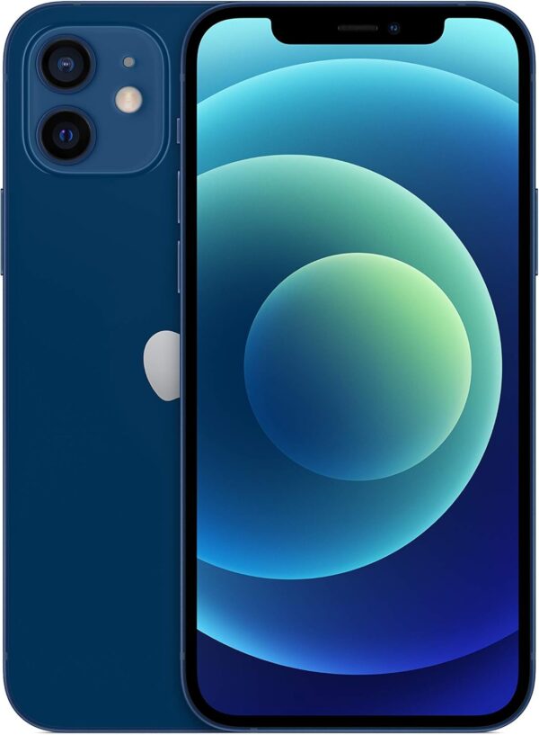 Apple iPhone 12 (64GB, Blue) [Locked] + Carrier Subscription