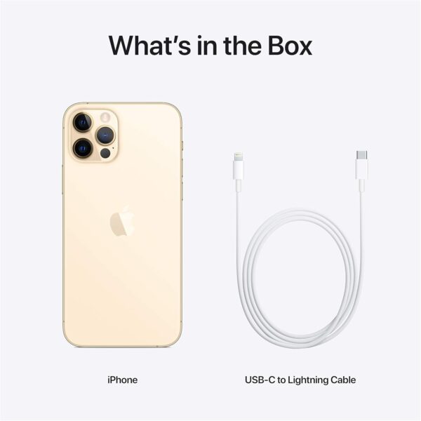Apple iPhone 12 Pro (256GB, Gold) [Locked] + Carrier Subscription - Image 5