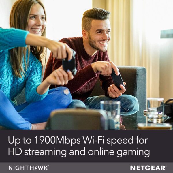 Netgear Nighthawk Cable Modem WiFi Router Combo C7000-Compatibility Cable Providers Including Xfinity by Comcast, Spectrum, Cox (Renewed) - Image 6