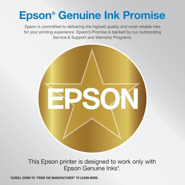 Epson WorkForce Pro WF-3820 Wireless All-in-One Printer with Auto 2-sided Printing, 35-page ADF, 250-sheet Paper Tray and 2.7" Color Touchscreen, Works with Alexa - Image 2