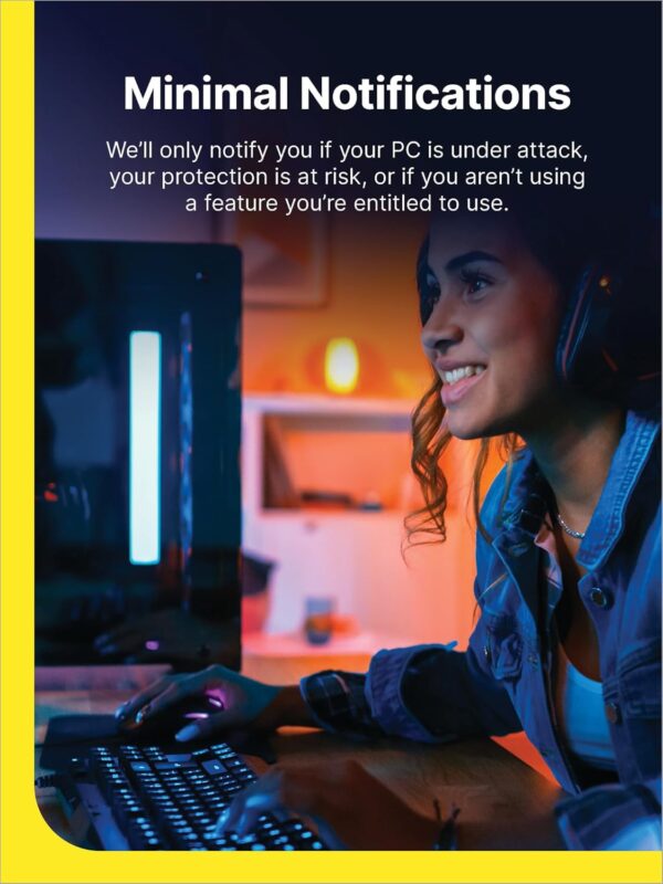 Norton 360 for Gamers 2024, Multiple layers of protection for up to 3 Devices – Includes Game Optimizer, Gamer tag monitoring, Secure VPN and PC Cloud Backup [Download] - Image 5