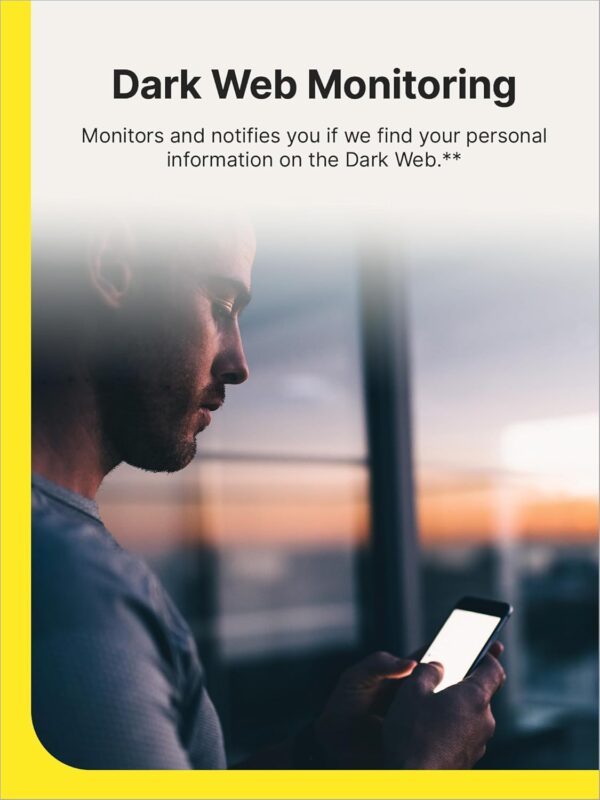 Norton 360 Deluxe 2025, Antivirus software for 5 Devices with Auto Renewal - Includes VPN, PC Cloud Backup & Dark Web Monitoring [Key Card] - Image 5