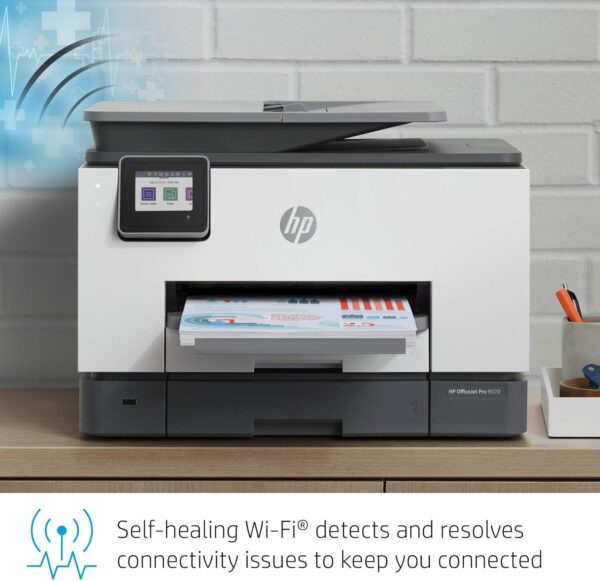 HP Officejet Pro 9020 All-in-One Colour Inkjet Printer 1MR78A USB Wireless (Renewed) - Image 4