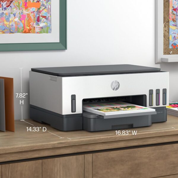HP Smart -Tank 7001 Wireless All-in-One Cartridge-free Ink -Tank Printer, up to 2 years of ink included, mobile print, scan, copy (28B49A) - Image 5