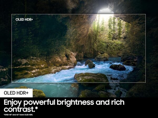 SAMSUNG 55-Inch Class OLED 4K S90D Series HDR+ Smart TV w/Dolby Atmos, Object Tracking Sound Lite, Motion Xcelerator, Real Depth Enhancer, 4K AI Upscaling, Alexa Built-in (QN55S90D, 2024 Model) - Image 4
