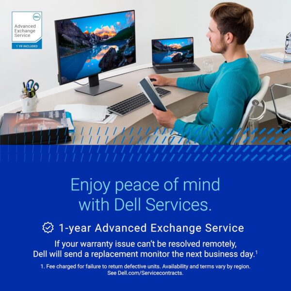 Dell S3222HN Curved Monitor - 31.5-inch FHD (1920x1080) 75Hz 4Ms 1800R Curved Display, HDMI Connectivity, AMD FreeSync Technology, Tilt Adjustability - Silver - Image 5