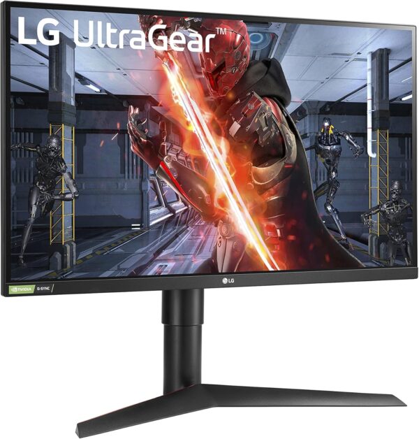 LG UltraGear QHD 27-Inch Gaming Monitor 27GL83A-B - IPS 1ms (GtG), with HDR 10 Compatibility, NVIDIA G-SYNC, and AMD FreeSync, 144Hz, Black - Image 3