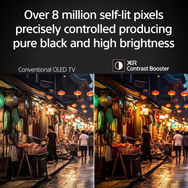 Sony 55 Inch 4K OLED TV BRAVIA 8 Smart Google TV with Rich Deep Colors, Dolby Vision HDR, Exclusive PS5 Features - Image 4