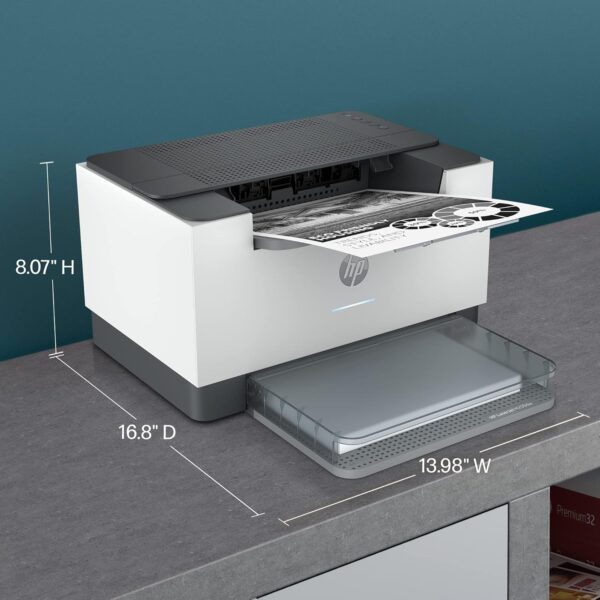 HP LaserJet M209dw Wireless Printer, Print, Fast speeds, Easy setup, Mobile printing,Best-for-small teams - Image 3