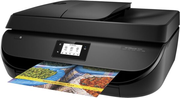 HP OfficeJet 4650 All-in-One Wireless Color Printer with Mobile Printing, Instant Ink ready (F1J03A) - Image 4