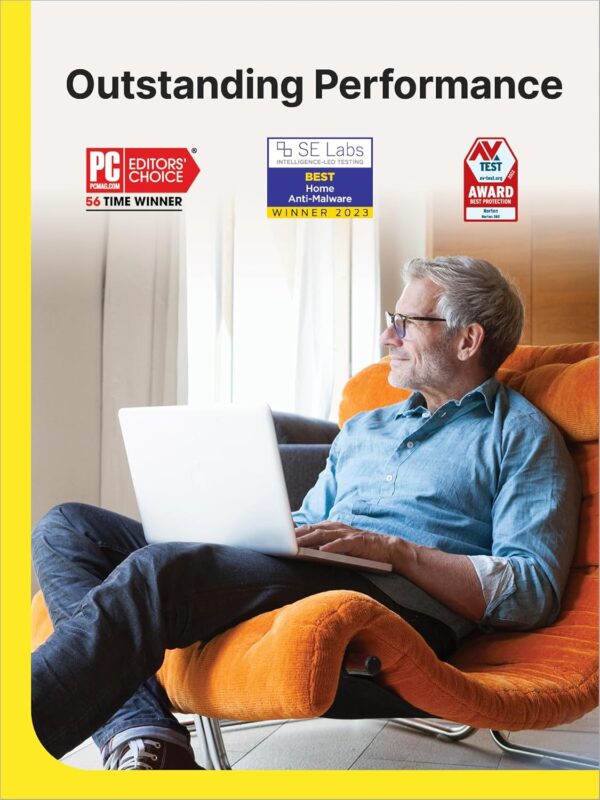 Norton 360 Deluxe 2025, Antivirus software for 5 Devices with Auto Renewal - Includes VPN, PC Cloud Backup & Dark Web Monitoring [Key Card] - Image 3
