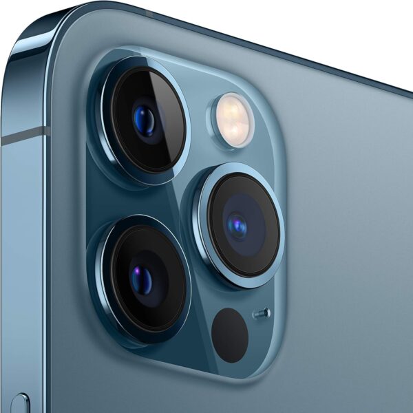 Apple iPhone 12 Pro Max (256GB, Pacific Blue) [Locked] + Carrier Subscription - Image 2