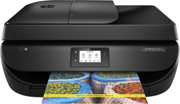 HP OfficeJet 4650 All-in-One Wireless Color Printer with Mobile Printing, Instant Ink ready (F1J03A) - Image 2