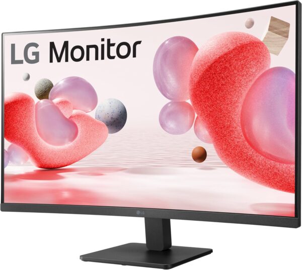 LG 32MR50C-B Curved Monitor 32-Inch FHD 100Hz AMD FreeSync OnScreen Control Dynamic Action Sync Black Stabilizer Tilt Stand (HDMI) - Black - Image 5
