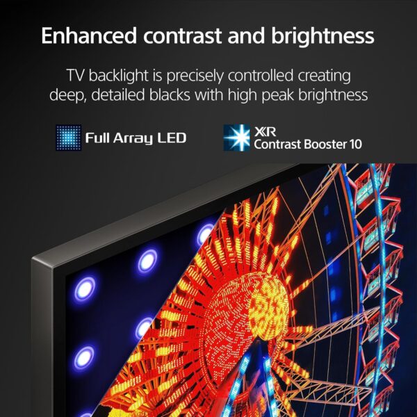 Sony 75 Inch 4K Ultra HD TV X90L Series BRAVIA XR Full Array LED Smart Google TV with Dolby Vision HDR and Exclusive Features for The PlayStation® 5 XR75X90L- Latest Model,Black - Image 3