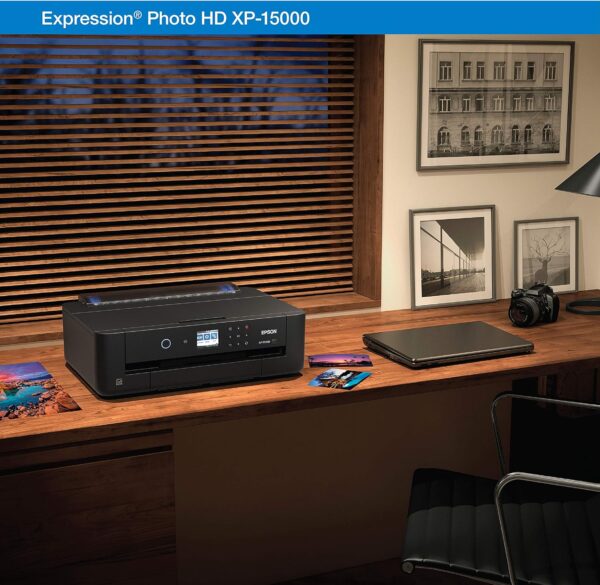Epson Expression Photo HD XP-15000 Wireless Color Wide-Format Printer, Amazon Dash Replenishment Ready, Black, Large - Image 5
